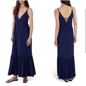 Favorite Daughter The Weekend Maxi Dress, Navy, Medium